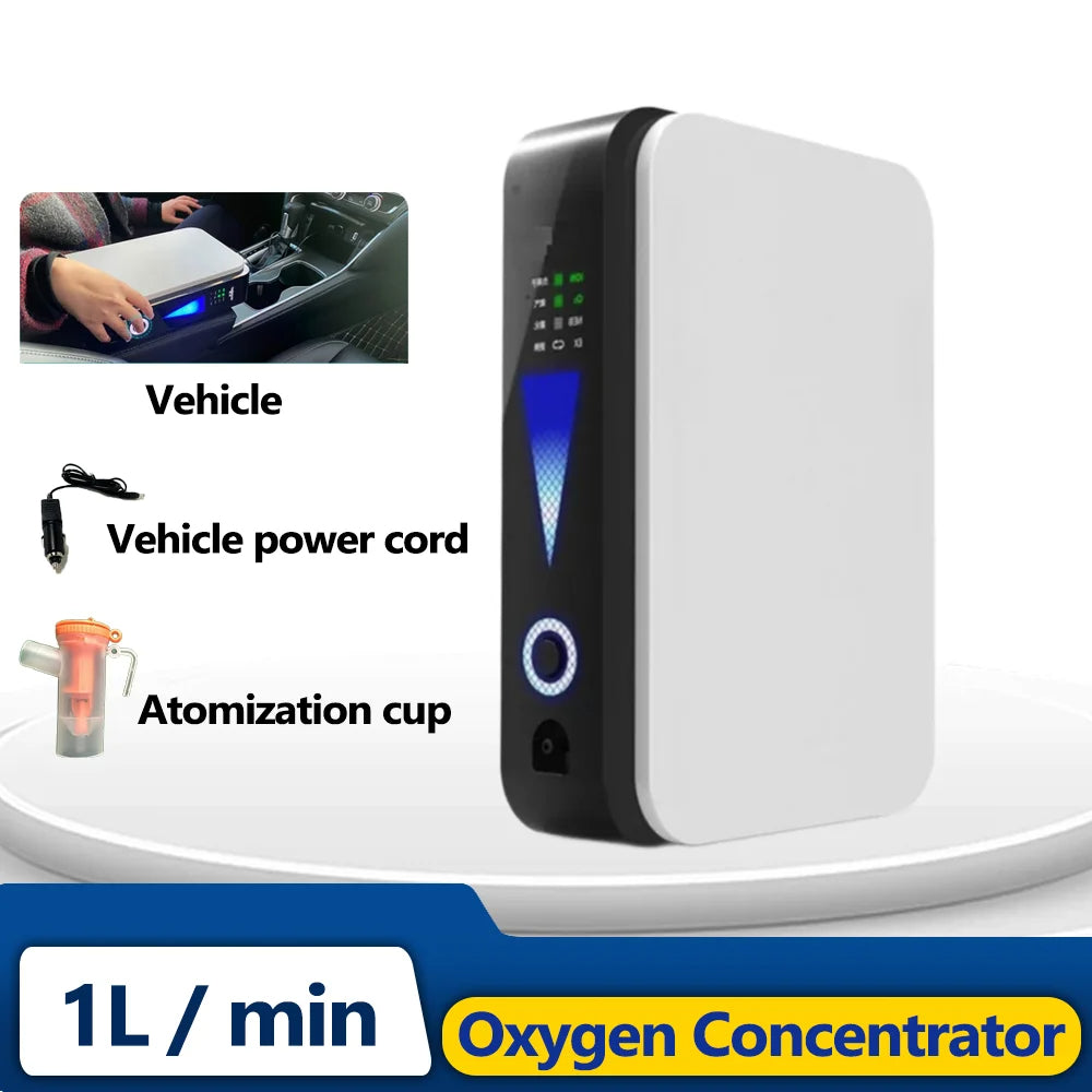 1L Oxygen Concentrator Portable Car Oxygen Machine Household use Oxygen Generator