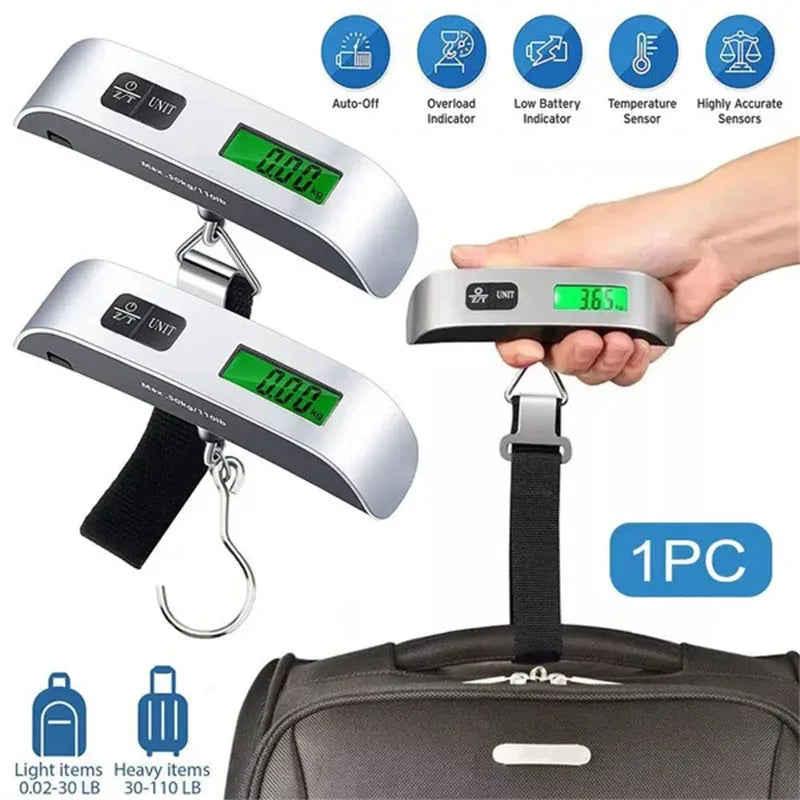 Portable Scale Electronic Luggage Scale With LCD Display