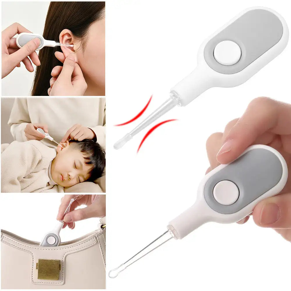 Baby Ear Cleaner Luminous Wax Removal Tool Flashlight Earpick Earwax