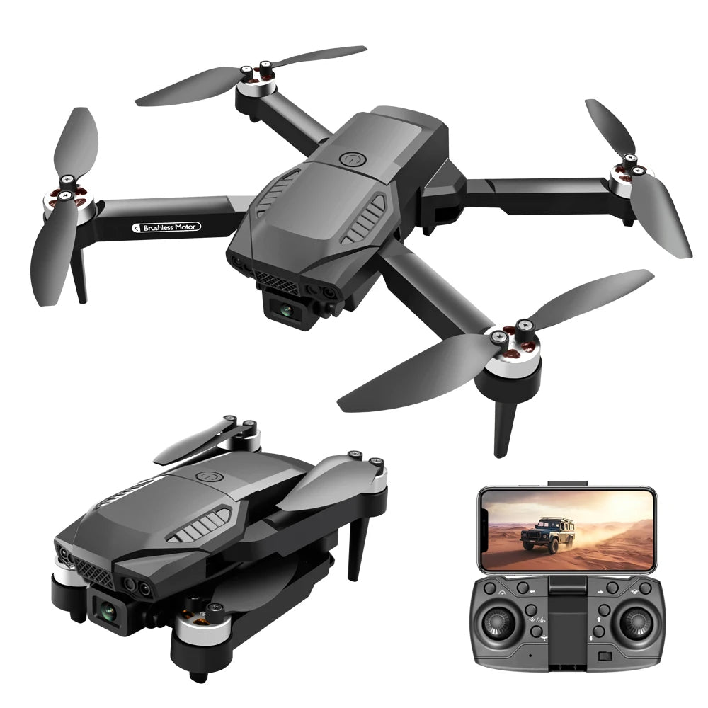 HD Professional 4k drone Dual HD Camera foldable  WIFI FPW drone